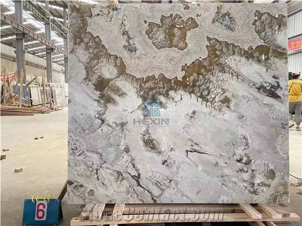 Turkey Bubble Onyx Slabs/Tiles, White Base Color