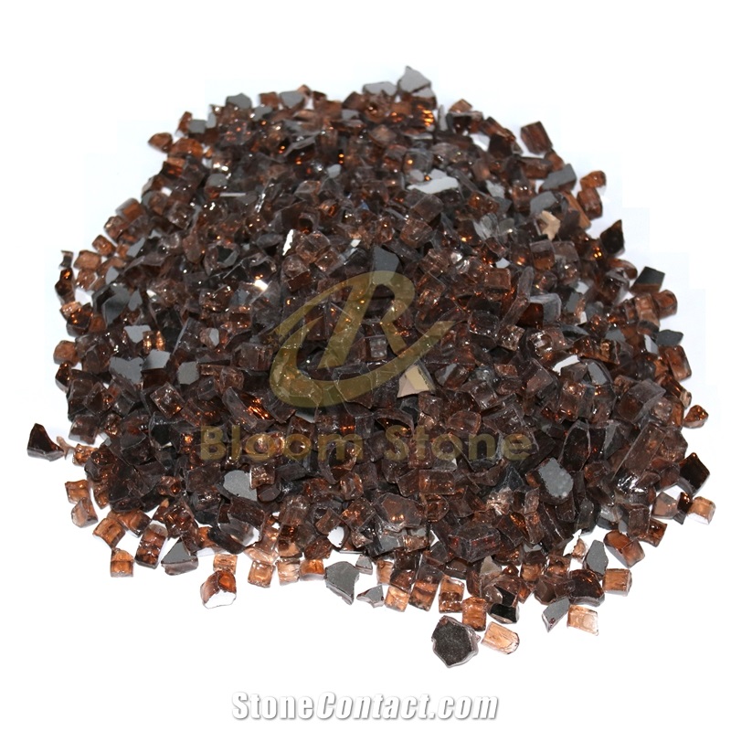 Copper Fire Pit Glass Chips For Fire Pit