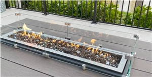 Ocean Blue Fire Pit Glass Chips For Fire Pit