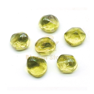 Yellow Diamonds Fire Glass Rocks For Gas Fireplace