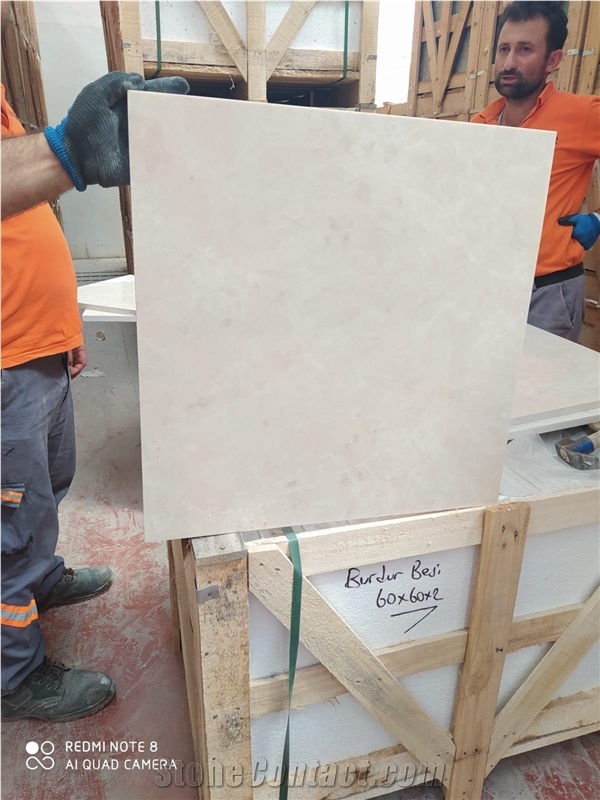 Burdur Light Beige Marble- Botticino Turco Marble Slabs