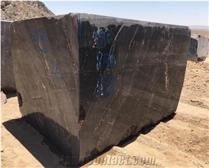 3D Black Marble Blocks