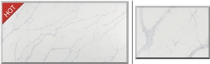 Beautiful Calacatta Quartz Stone Slab Z026