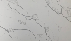 Calacatta Quartz Slab Artificial Marble Popular Veins