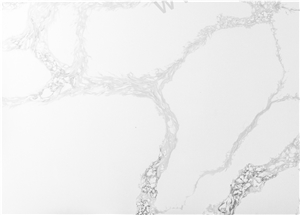 Calacatta Quartz Slab Jumbo Size
