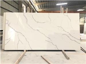 Calacatta Quartz Slabs Popular Color Hot Selling Stone