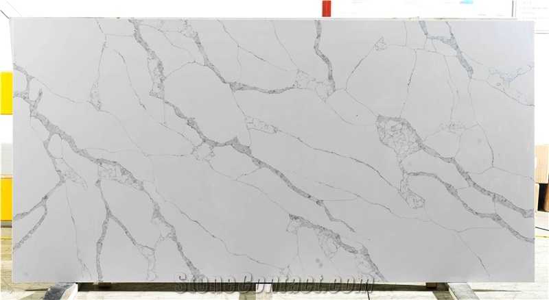 Calacatta Quartz Slabs Popular Color Hot Selling Stone