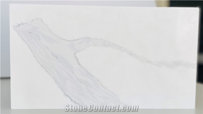 Calacatta Slab Good Quality Quartz Stone