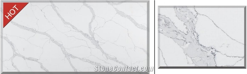 Classic That Glow Calacatta Quartz Z025