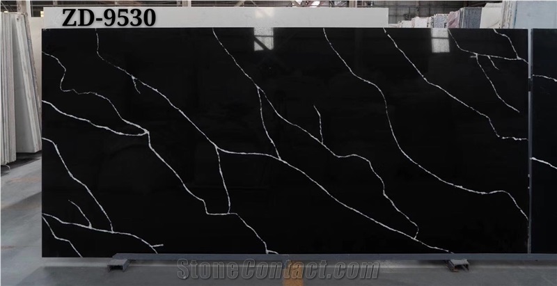 Hot Sale Calacatta Design Quartz Slab