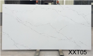 Hot Selling Products Calacatta White Color Quartz Slabs