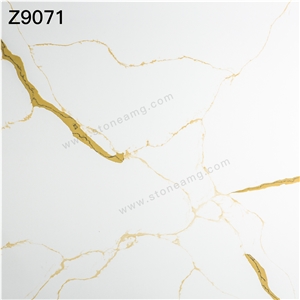 Quartz Slabs Calacatta Golden Veins White Background Quartz Slabs Calacatta Golden Veins White Background