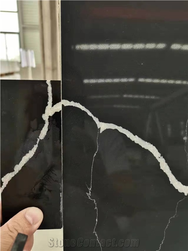 Quartz Stone Hot Sale Design Calacatta Series