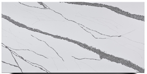 Snow Calacatta Z027 Quartz Stone Slab