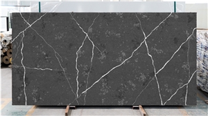 Super Gray Calacatta Z9528 Artificial Quartz Stone