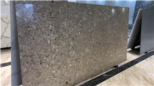 Super Nice Quartz Stone Slab In AMG Stone Inc