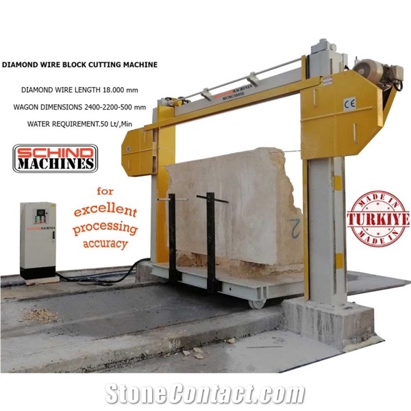 SCHIND 16100 Monowire Block Cutting Machine