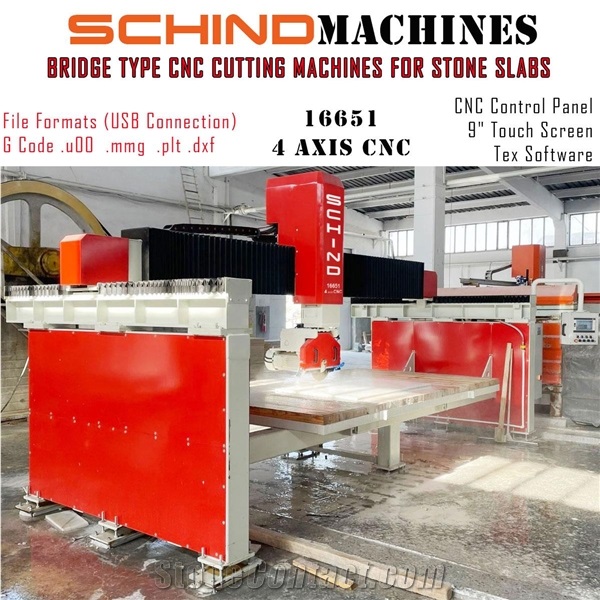 SCHIND 16651 - CNC Marble, Stone And Granite Cutting Machine