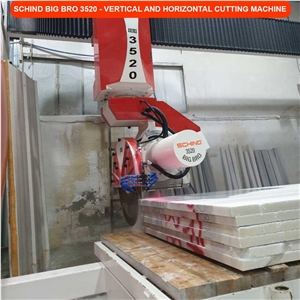 SCHIND BIG BRO 3520 Vertical And Horizontal Bridge Cutting Machine For Small Blocks SCHIND BIG BRO 3520 Vertical And Horizontal Bridge Cutting Machine For Small Blocks