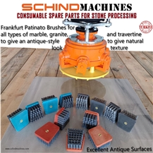 Frankfurt Patinato Brushes, Abrasive Brushes