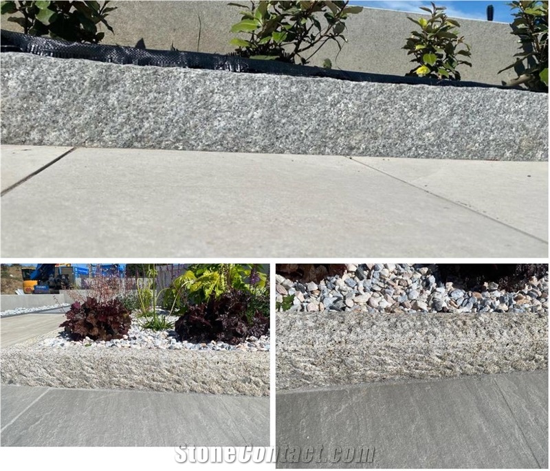 Rockface Granite Kerbs