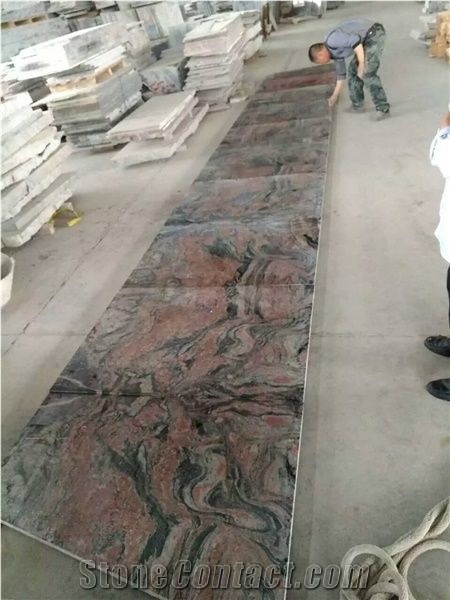Cano Red/Chinese Multi Color Red Granite Tiles & Slabs