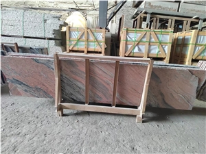 Cano Red/Chinese Multi Color Red Granite Tiles & Slabs