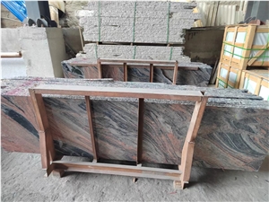 Cano Red/Chinese Multi Color Red Granite Tiles & Slabs