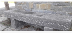 Piedra Negra Juneda Sandstone Garden Bench