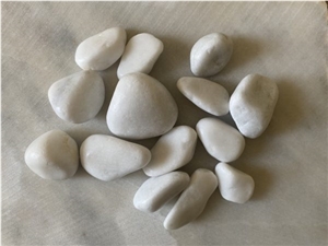White Dolomite Tumbled Pebbles White Dolomite Tumbled Pebbles