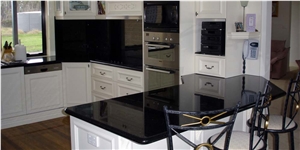 100% Absolute Black Granite Big Slab