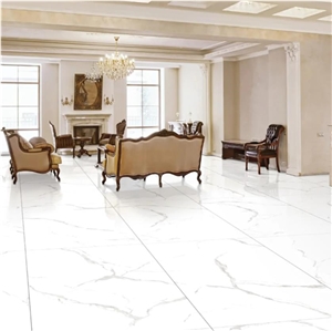 Statuario Brilliant White Matte Porcelain Tiles