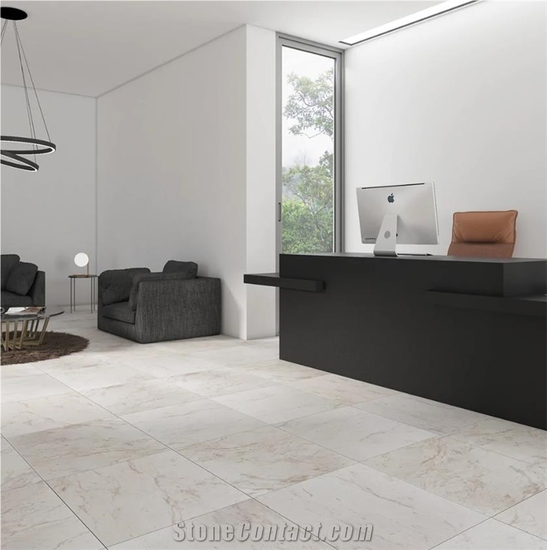 Almeria White Polished Marble Wall Tiles & Flooring