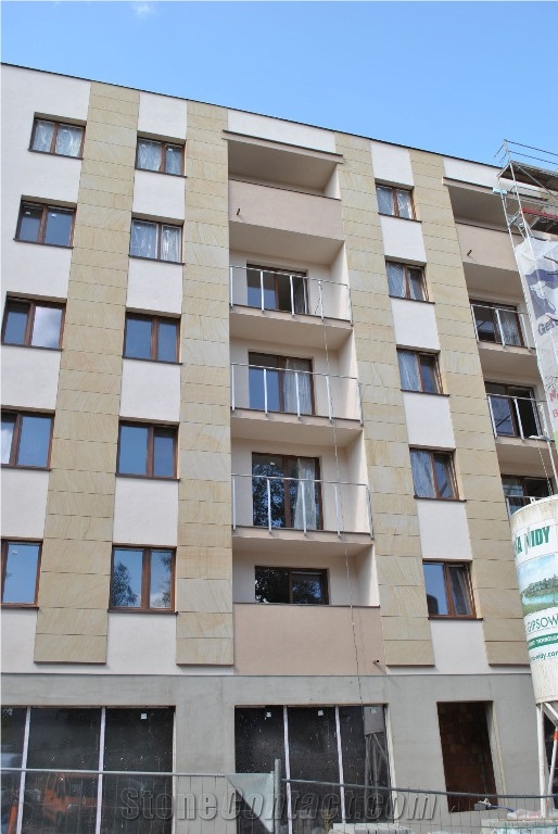 Kielce Sandstone Facade