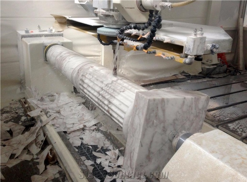 Calacatta Gold Marble Column