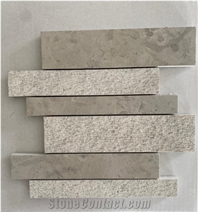 Marble Mosaic Tile Linear Stripes