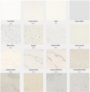 Caesarstone Solid Surface Quartz Kitchen Countertops