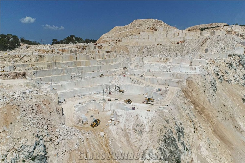 Ottoman Beige Marble Quarry