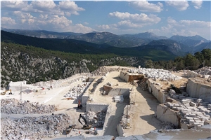 Ottoman Beige Marble Quarry