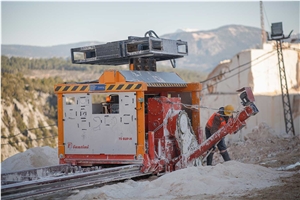 Ottoman Beige Marble Quarry