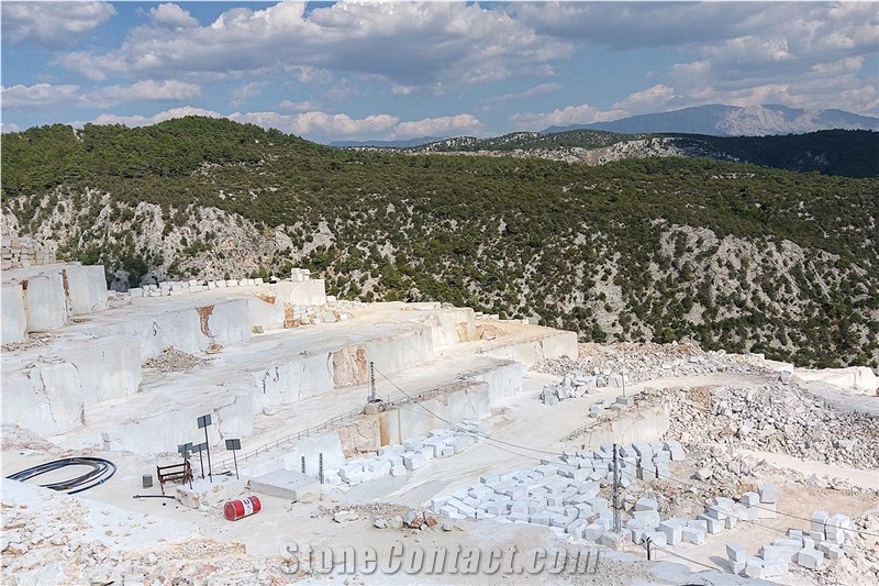 Ottoman Beige Marble Quarry