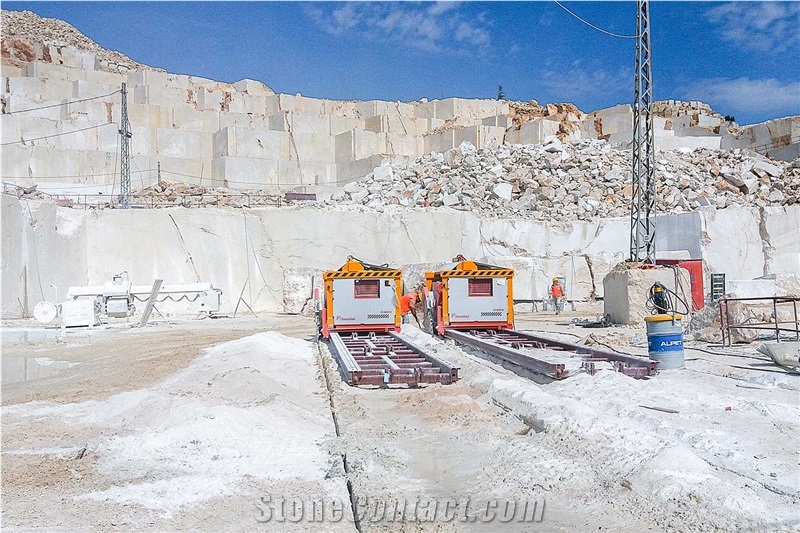 Ottoman Beige Marble Quarry