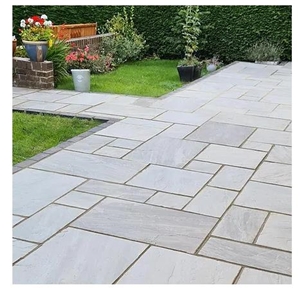 Kandla Grey Sandstone Patio Pattern Pavement