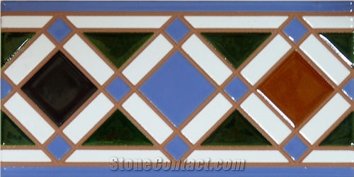 Alhambra Series- Hand Painted Mural