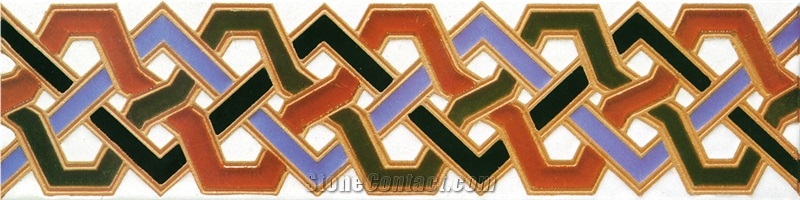 Alhambra Series- Hand Painted Mural