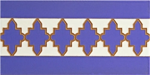 Alhambra Series- Hand Painted Mural