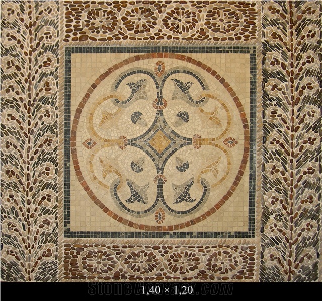 Mosaic Floor Medallions