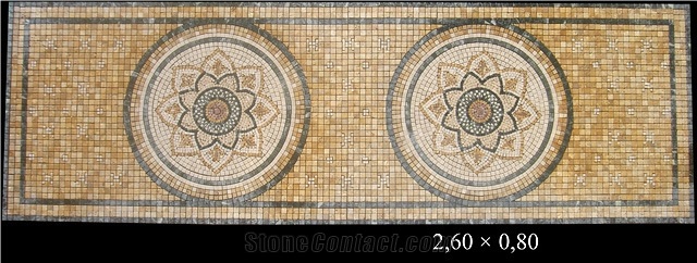Mosaic Floor Medallions