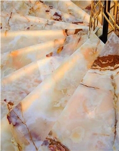 Afghanistan White Multi Onyx Slabs