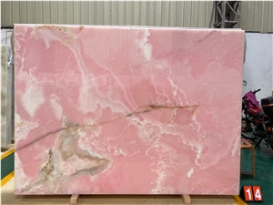 Pink Onyx Slabs